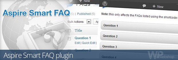 Aspire Smart FAQ plugin
